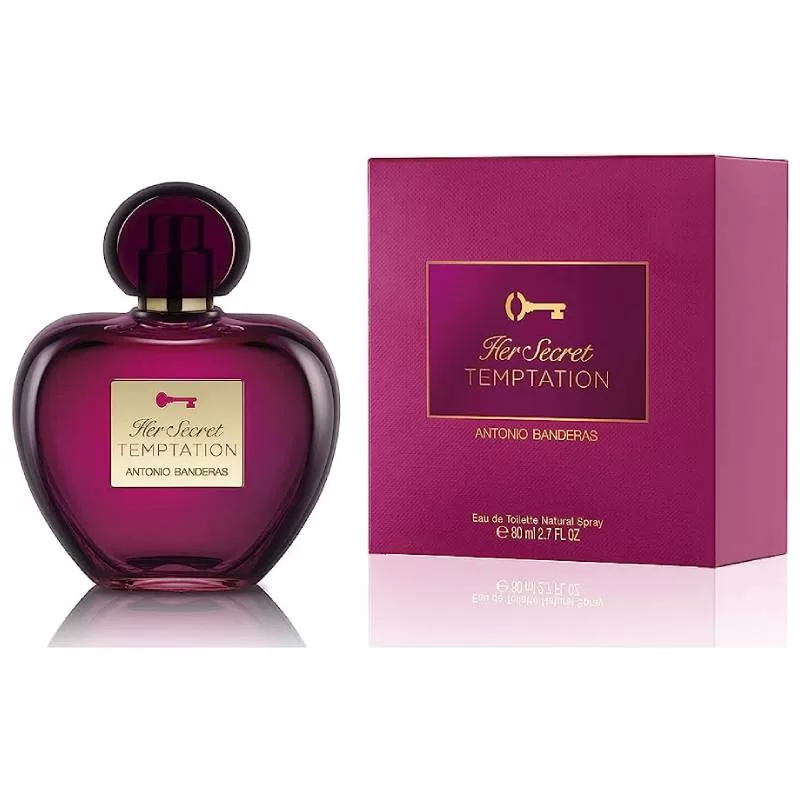 ANTONIO BANDERAS HER SECRET TEMPTATION EAU DE TOILETTE Antonio Banderas Her Secret Temptation Perfume For Women - Image 1