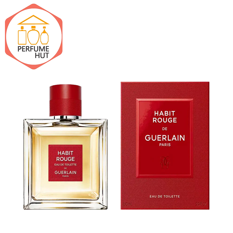 1.3-800x800 Guerlain Habit Rouge Eau De Parfum For Men - Image 1