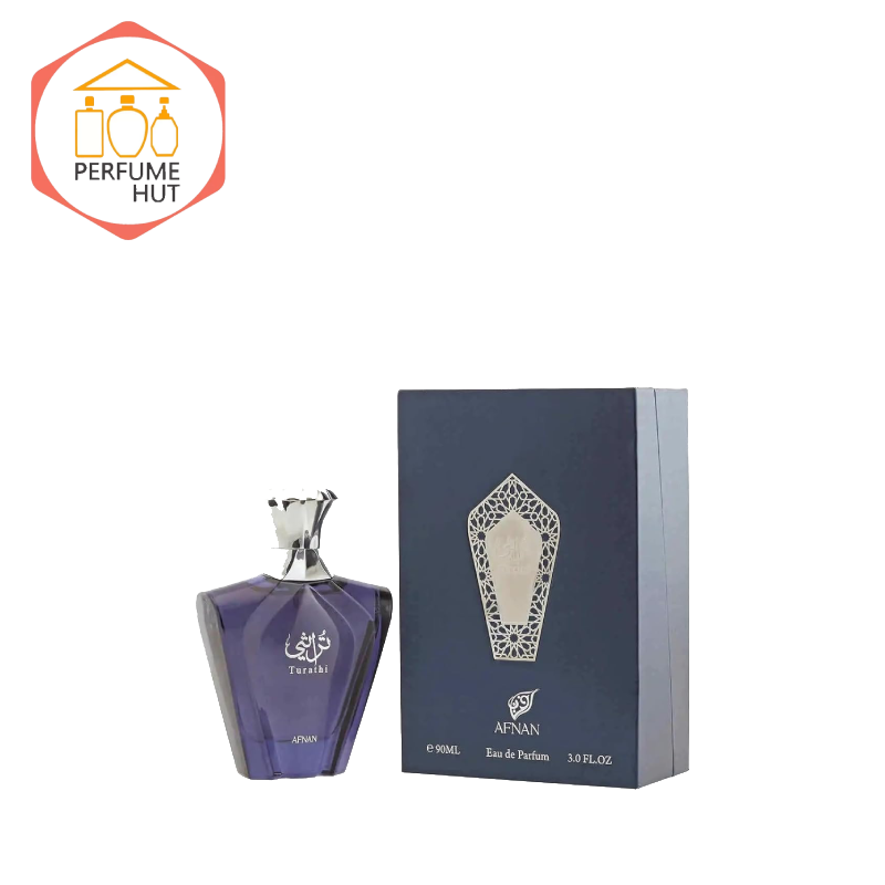 New File (4) Afnan Turathi Blue Perfume For Men - Image 1
